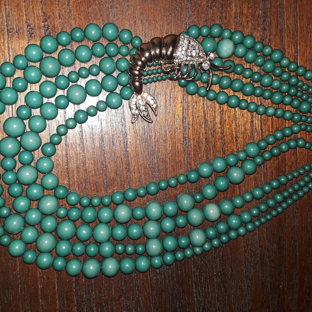 Green necklace
